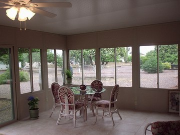  Built with all maintenance free materials. Any open patio cover can be converted to a beautiful sun room